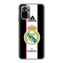 Чехол для Xiaomi Redmi Note 10S с принтом (Лого Real Madrid)