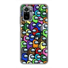 Чохли Амонг Ас для Xiaomi Redmi Note 10S (AlphaPrint) (Убитий)