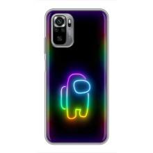 Чохли Амонг Ас для Xiaomi Redmi Note 10S (AlphaPrint) (Яскравий скін)