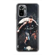 Чехол Неймар для Xiaomi Redmi Note 10S (AlphaPrint) (PSG Neymar)