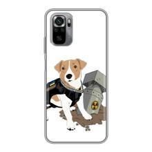 Чохол з принтом Песика Патрон для Xiaomi Redmi Note 10S (Пес Патрон з ракетою)