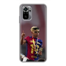 Чехол с футболистом Ламин Ямаль Xiaomi Redmi Note 10S