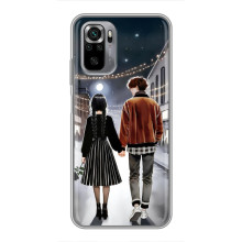 Чохол з дизайном Венздей 2 на Xiaomi Redmi Note 10S – Венздей і Тайлер