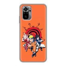 Naruto Anime Чехлы для Сяоми Редми Ноут 10S (AlphaPrint)