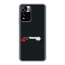 Чехлы (ART) Цветы на Xiaomi Redmi Note 11 Pro Plus (VPrint) (Неожиданные цветы)