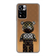 Чехлы для Xiaomi Redmi Note 11 Pro Plus - Bearbrick Louis Vuitton (PREMIUMPrint)