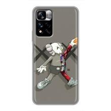 Чехлы для Xiaomi Redmi Note 11 Pro Plus - Bearbrick Louis Vuitton (PREMIUMPrint) (Беарбрик Джордан)