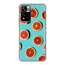 Чехлы с Фруктами для Xiaomi Redmi Note 11 Pro Plus (VPrint) (Грейпфрут)