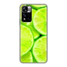 Чехлы с Фруктами для Xiaomi Redmi Note 11 Pro Plus (VPrint) (Лайм)