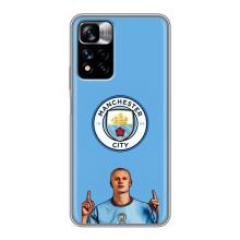 Чехлы с футболистом Ерлинг Холанд для Xiaomi Redmi Note 11 Pro Plus (AlphaPrint) (Холанд Манчестер Сити)