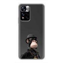 Чехлы с Обезьянами NFT для Xiaomi Redmi Note 11 Pro Plus (AlphaPrint) (Обезьяна NFT)