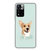 Чехлы с собаками для Xiaomi Redmi Note 11 Pro Plus (VPrint) (Корги)
