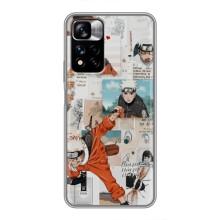 Чохли з тематикою АНІМЕ для Сяомі Редми Ноут 11 Про Плюс (VPrint) – Наруто комікси