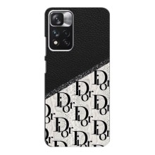 Чехол (Dior, Prada, YSL, Chanel) для Xiaomi Redmi Note 11 Pro Plus – Диор