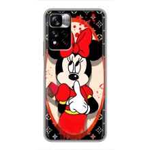 Чехол Disney Mouse Xiaomi Redmi Note 11 Pro Plus (PREMIUMPrint) (Минни Маус ЛВ)