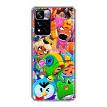 Чехол для Xiaomi Redmi Note 11 Pro Plus Бравл Старс (VPrint)