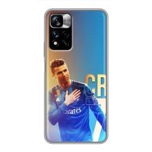 Чехол Криштиану Роналду для Xiaomi Redmi Note 11 Pro Plus (AlphaPrint) (CR7 Real)