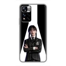 Чехлы Венсдей на Xiaomi Redmi Note 11 Pro Plus Уэнсдей (AlphaPrint) (W-Wednesday)