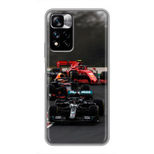 Чехол Формула1 на Xiaomi Redmi Note 11 Pro Plus – Гонка Ф1