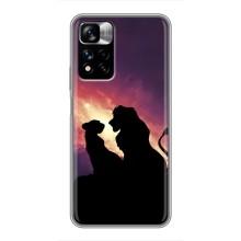 Чехол Король лев на Редми Нот 11 Про Плюс (Симба и Налу)