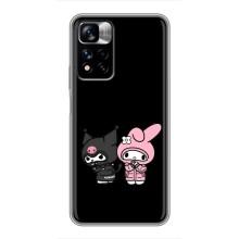 Чехол с кроликом Куроми на Xiaomi Redmi Note 11 Pro Plus (Куроми и Мелоди)