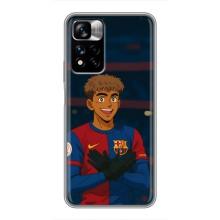 Чехол с футболистом Ламин Ямаль Xiaomi Redmi Note 11 Pro Plus – Футболист Ямал