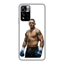 Чехол с картинкой Александр Усик для Xiaomi Redmi Note 11 Pro Plus – Усик на белом