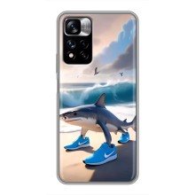 Чохол з мемом Тралалело тралала на Xiaomi Redmi Note 11 Pro Plus