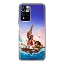 Чехол с мультфильмом Моана Xiaomi Redmi Note 11 Pro Plus (Моана и Мауи)