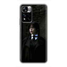 Чехол с дизайном Венздей 2 на Xiaomi Redmi Note 11 Pro Plus – Уэнсдей в костюме