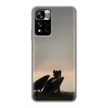 Чехол как приручить дракона на Xiaomi Redmi Note 11 Pro Plus (Беззубик)