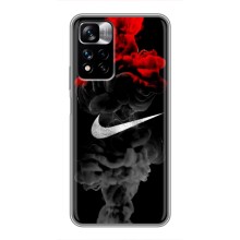 Чехол с логотипом Найк на Xiaomi Redmi Note 11 Pro Plus