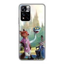 Чохол Зоотрополіс на Xiaomi Redmi Note 11 Pro Plus – Нік Джуді і змія