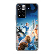 Чехол с принтом Фантастическая четверка для Xiaomi Redmi Note 11 Pro Plus – Герои Фантастической четверки