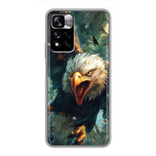 Чехол с картинкой «Хищники» для Xiaomi Redmi Note 11 Pro Plus – Орёл