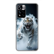 Чехол с картинкой «Хищники» для Xiaomi Redmi Note 11 Pro Plus – Тигр