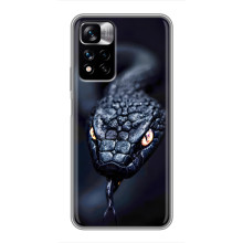 Чехол с картинкой «Хищники» для Xiaomi Redmi Note 11 Pro Plus – Змея