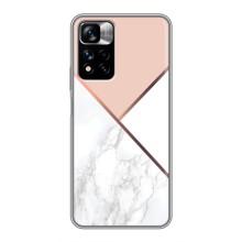 Мраморный чехол на Xiaomi Redmi Note 11 Pro Plus (VPrint) (Тройной мрамор)