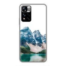 Силиконовый чехол с КАРТИНКАМИ лето для Xiaomi Redmi Note 11 Pro Plus (AlphaPrint) (Гори)