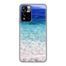 Силиконовый чехол с КАРТИНКАМИ лето для Xiaomi Redmi Note 11 Pro Plus (AlphaPrint) (Море)