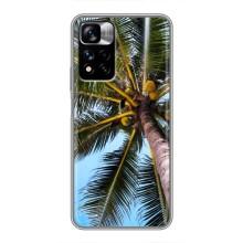 Силиконовый чехол с КАРТИНКАМИ лето для Xiaomi Redmi Note 11 Pro Plus (AlphaPrint) (Пальма)