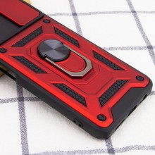 Ударопрочный чехол Camshield Serge Ring для Xiaomi Redmi Note 11 Pro 4G/5G/Note 11E Pro/ 12 Pro 4G – Красный