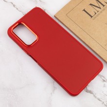 TPU чехол Bonbon Metal Style для Xiaomi Redmi Note 11 Pro 4G/5G / 12 Pro 4G – Красный