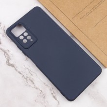 Чехол Silicone Cover Lakshmi Full Camera (A) для Xiaomi Redmi Note 11 Pro 4G/5G / 12 Pro 4G – Синий