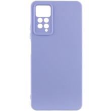 Чехол Silicone Cover Lakshmi Full Camera (A) для Xiaomi Redmi Note 11 Pro 4G/5G / 12 Pro 4G – Сиреневый