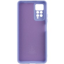 Чехол Silicone Cover Lakshmi Full Camera (A) для Xiaomi Redmi Note 11 Pro 4G/5G / 12 Pro 4G – Сиреневый