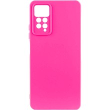 Чехол Silicone Cover Lakshmi Full Camera (AAA) для Xiaomi Redmi Note 11 Pro 4G/5G / 12 Pro 4G (Розовый)