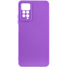 Чехол Silicone Cover Lakshmi Full Camera (AAA) для Xiaomi Redmi Note 11 Pro 4G/5G / 12 Pro 4G (Фиолетовый)