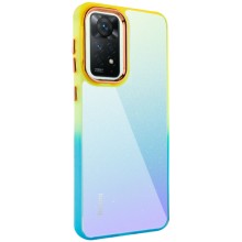 Чехол TPU+PC Fresh sip series для Xiaomi Redmi Note 11 Pro 4G/5G / 12 Pro 4G – Бирюзовый