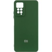 Чехол Silicone Cover Lakshmi Full Camera (AAA) with Logo для Xiaomi Redmi Note 11 Pro 4G / 12 Pro 4G (Зеленый)